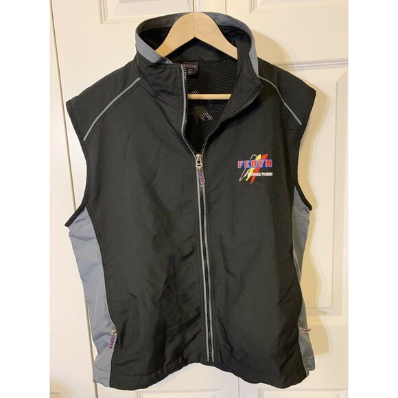 Feryn‎ Sectionale Poorten Cycling Vest Mens Sz L Full Zip Sleeveless Black Rare - Picture 3 of 9